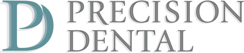 Precision Dental logo.